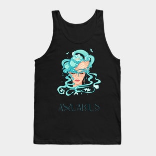 Aquarius Zodiac Tank Top